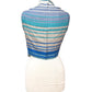 Handwoven Shelly Wool Stole – Lightweight Striped Wool Scarf from India