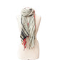 Handwoven Shelly Wool Stole – Lightweight Striped Wool Scarf from India