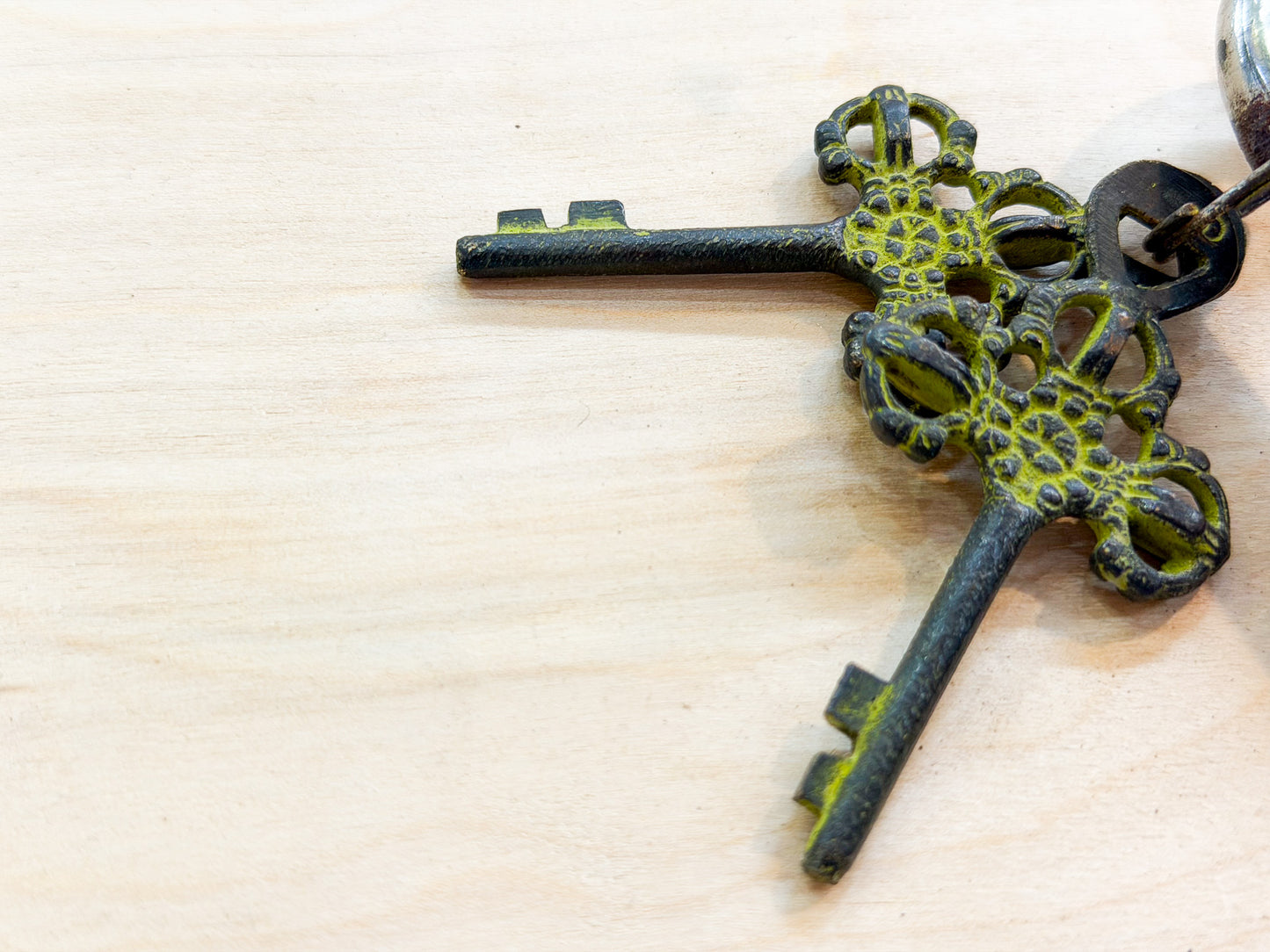 Buddha Head Brass Padlock – Handmade Spiritual Lock from Nepal