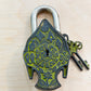 Buddha Head Brass Padlock – Handmade Spiritual Lock from Nepal