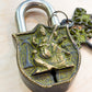 Saraswati Brass Padlock – Handmade Spiritual Lock from Nepal (Large & Small)