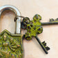 Goddess Durga Brass Padlock – Handmade Protective Lock from Nepal