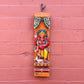 Hand-Carved Wooden Ganesha Wall Hanging – Reclaimed Wood Art from Nepal