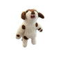 Brown Cow Felt Finger Puppet