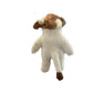 Brown Cow Felt Finger Puppet