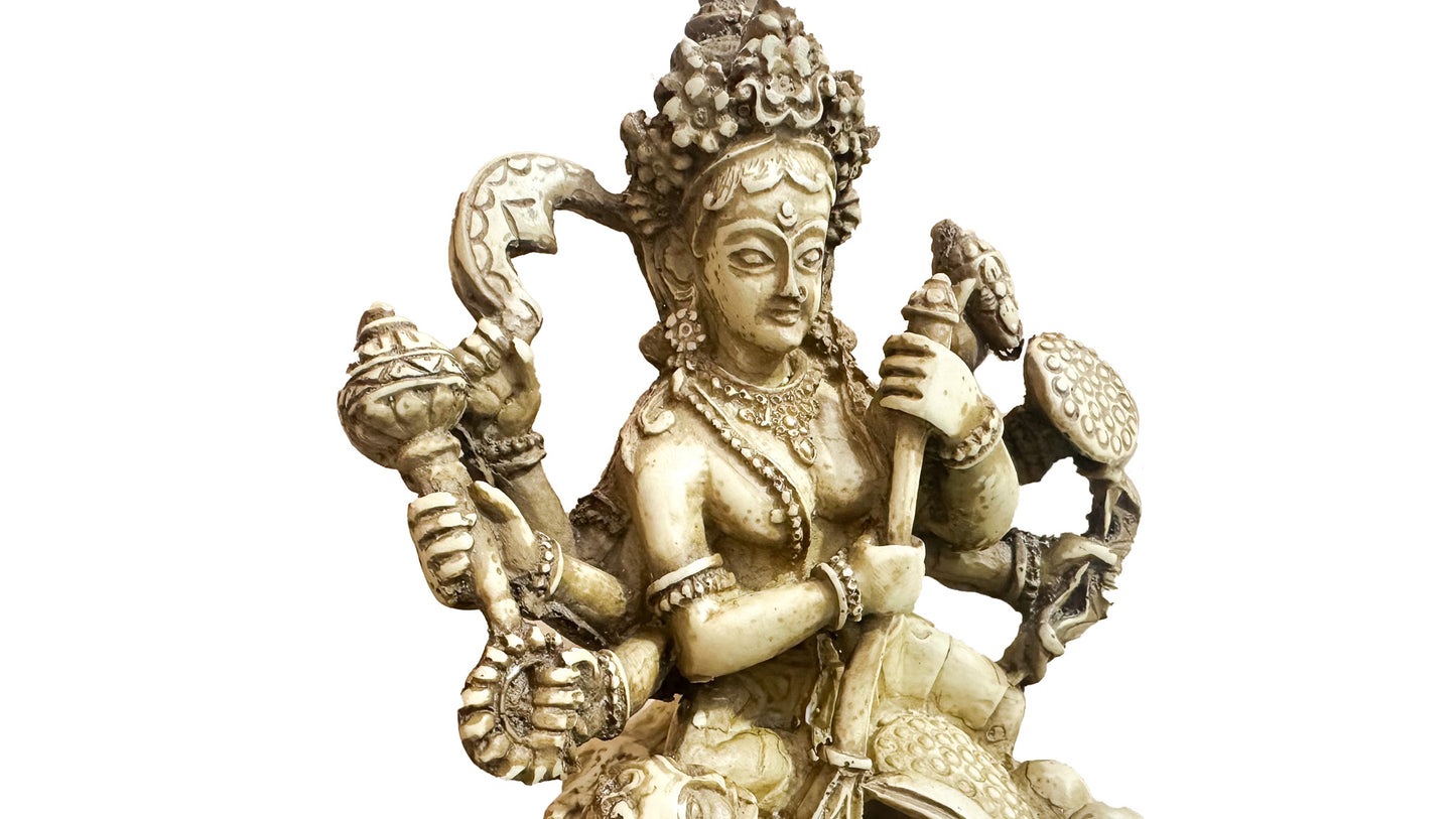 Durga Statue – Mahishasura Mardini (Slayer of the Buffalo Demon)