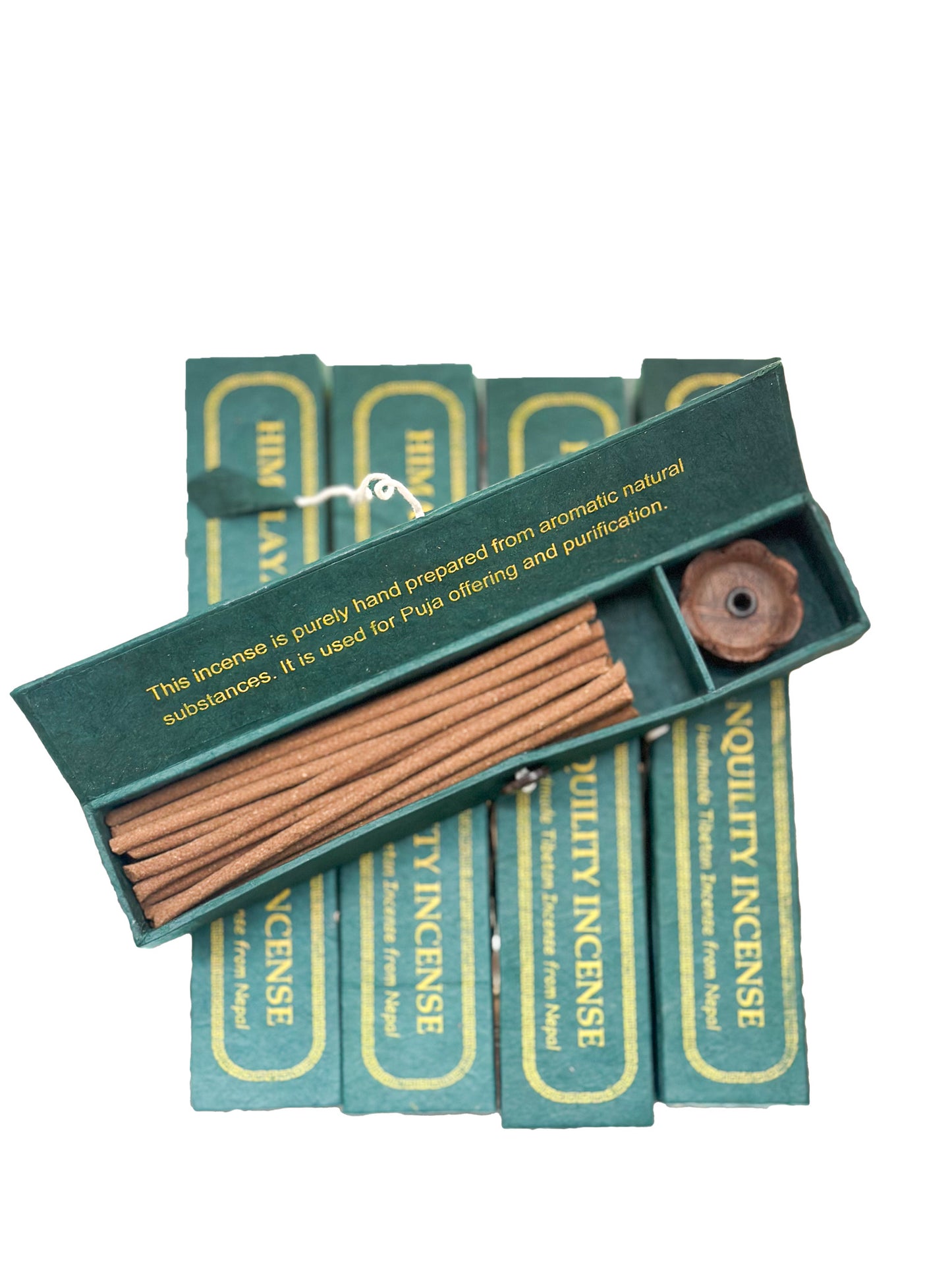 Himalayan Ritual Incense Box – Handcrafted in Nepal