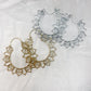 Aashiya Lotus Hoop Earring