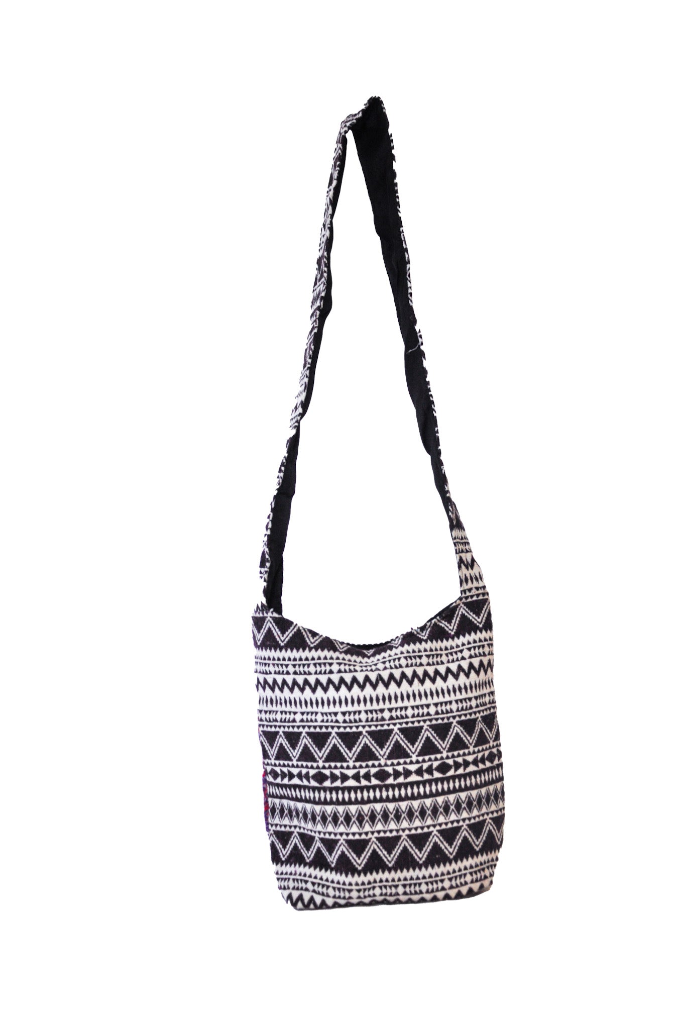 Holly Cotton Kantha Stitch Crossbody