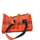 Poppy Kantha Stitch Duffle Bag