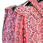 Poppy Kantha Stitch Duffle Bag