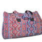 Poppy Kantha Stitch Duffle Bag
