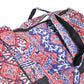 Poppy Kantha Stitch Duffle Bag