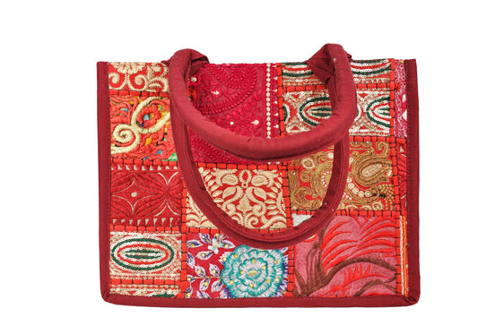 Embroidered Book Tote - Wholesale