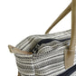 Orchid Weekender Hemp and Leather Travel Tote